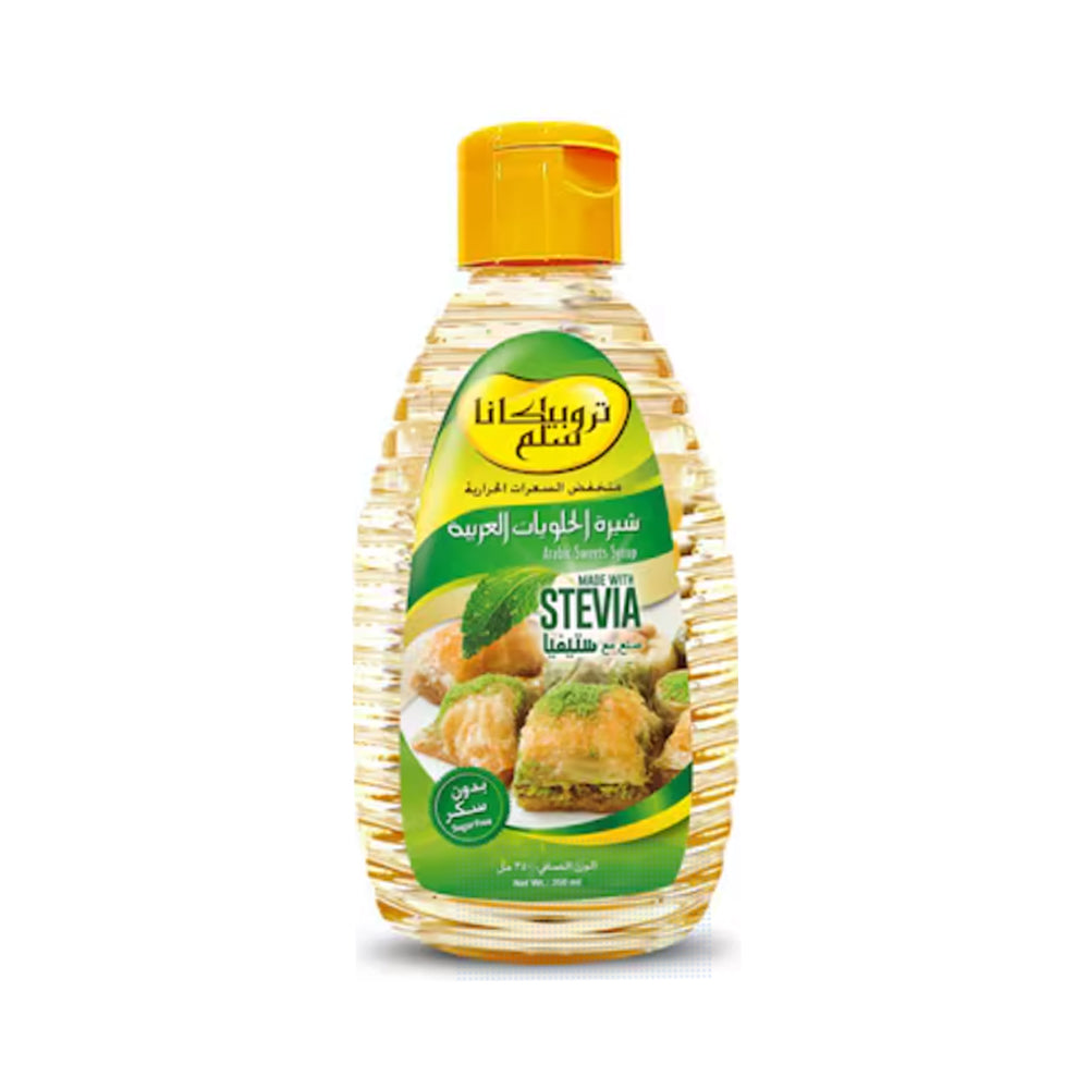 Tropicana Slim Arabic Sweet Stevia Syrup Sugar Free 350ml