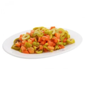 Sliced Olives With Carrots 500g