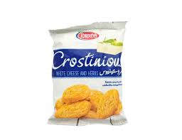 Jordina Crostinieus Cheese And Herbs 30g