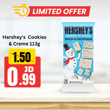Hershey's Build Snowman Cookies & Creme 113g
