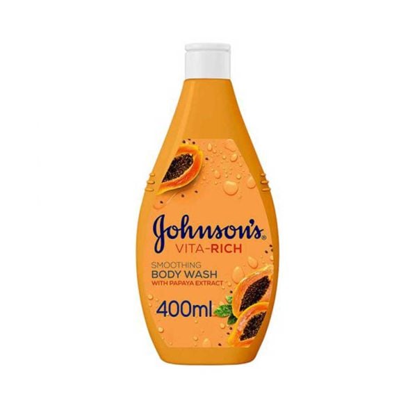 Johnson & Johnson Body Wash Papaya Extract 400 ml