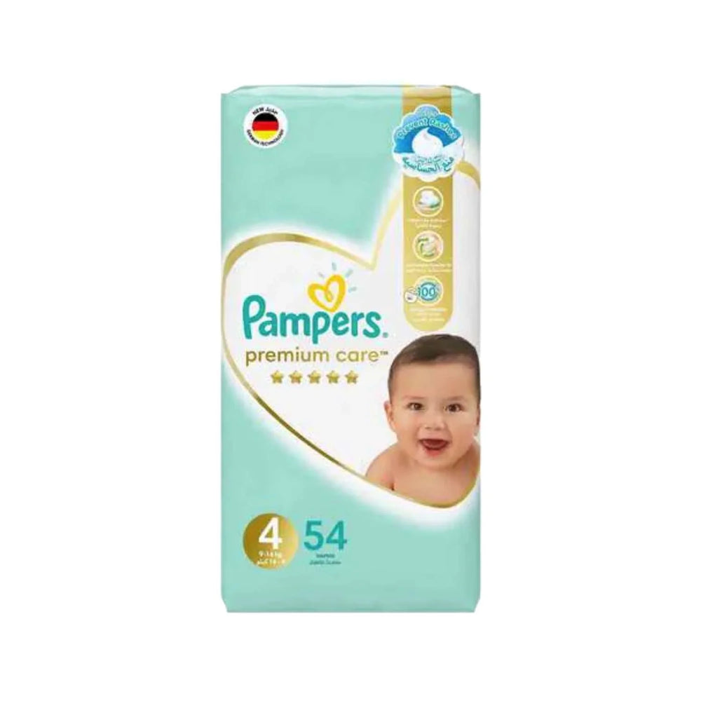 Pampers Premium Care No.3 62 Diapers (6-10) Kg