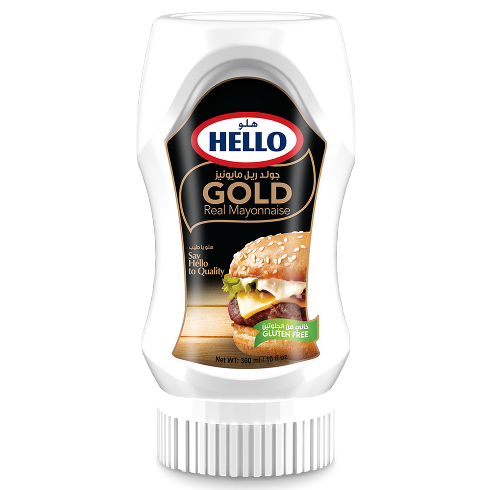 Hello Mayonnaise Gold Gluten Free 300ml