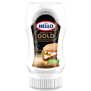 Hello Mayonnaise Gold Gluten Free 300ml