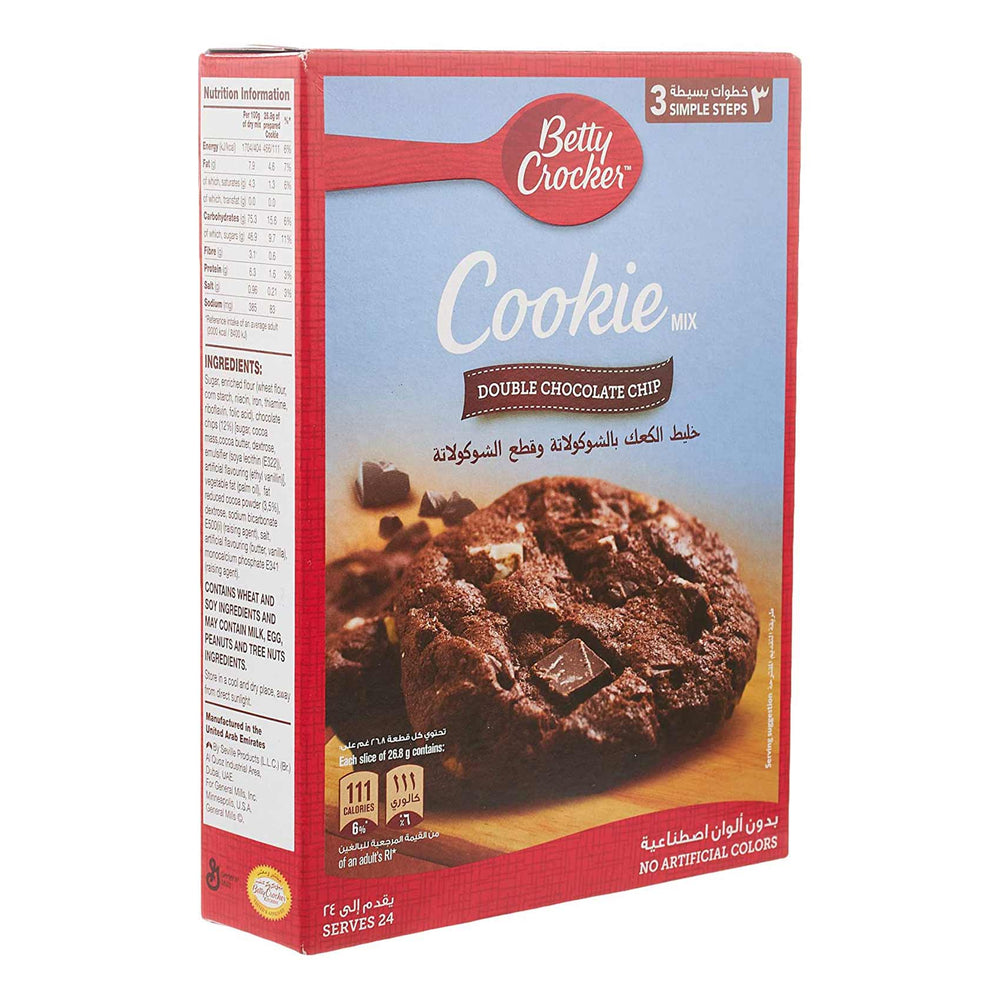 Betty Crocker Double Chocolate Chip 496g