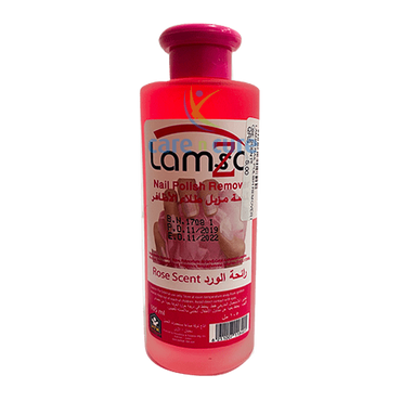 Lamsa Nail Polish Remover Rose Scent 105ml