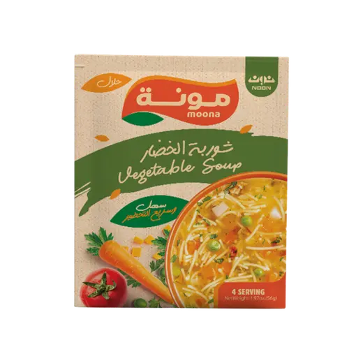 Moona Vegetable Cream  Soup 65g