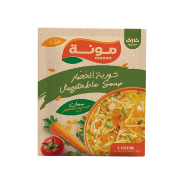 Moona Vegetable Cream  Soup 65g