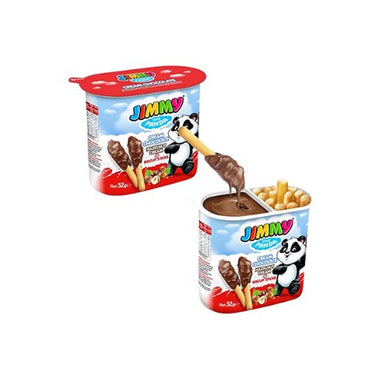 Jimmy Cream Choc Hazelnut Cream Biscuit Sticks 52g