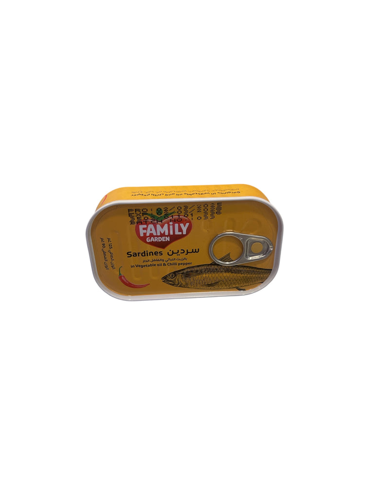 Family Garden Sardines In Oil Chilli 125 ml