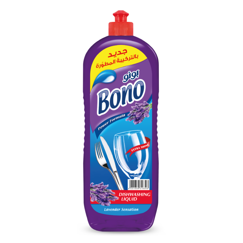 Bono Dishwashing Liquid Lavender 800 ml