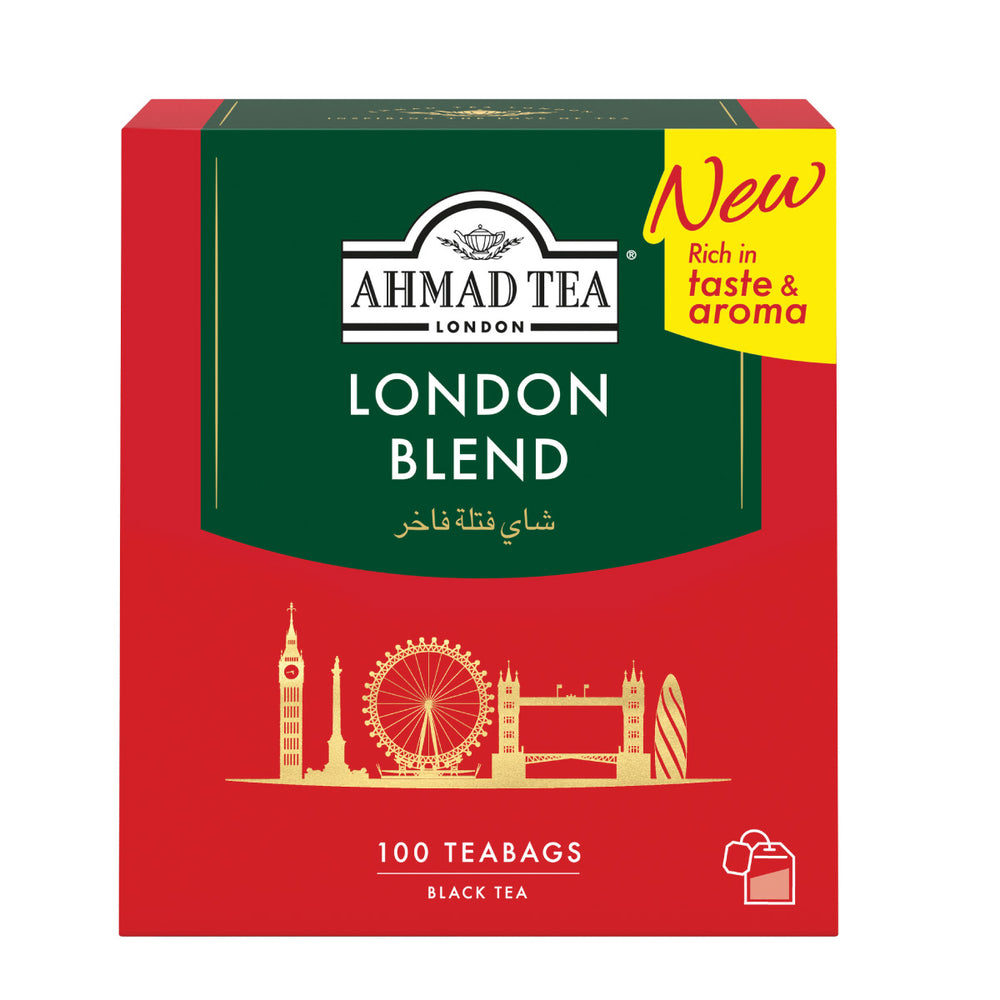 Ahmad Tea London Blend 100 Tea Bags+28Free