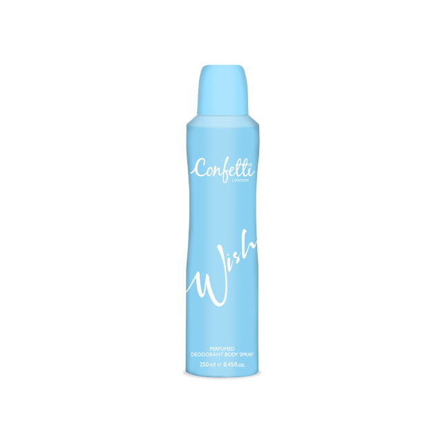 Confetti Wish Perfumed Deodorant Body Spray 250ml