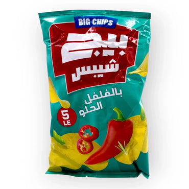 Big Chips Sweet Chili Potato Chips 80g
