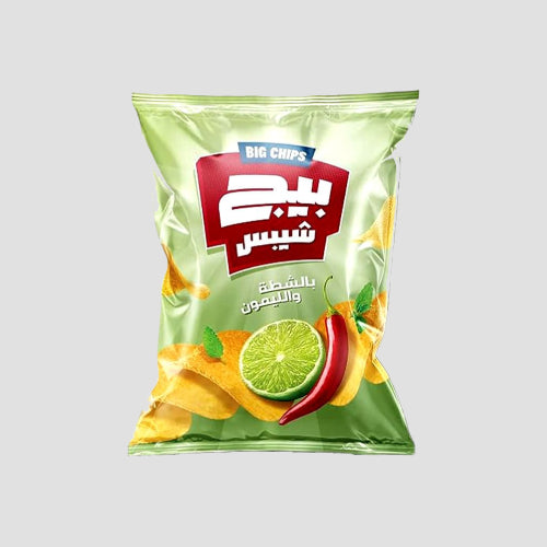 Big Chips Chili & Lemon Potato Chips 12g