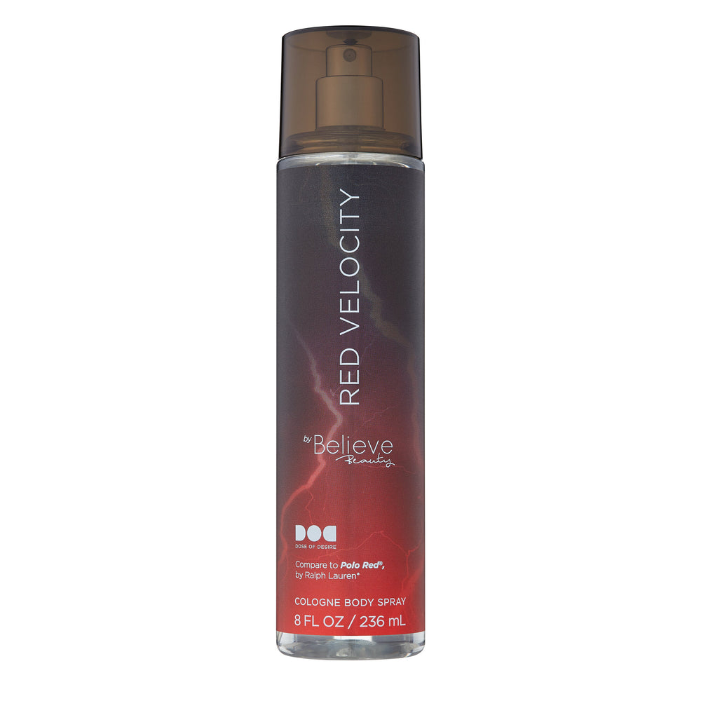 Red Velocity by Believe Beauty Inspired by Men's Red Polo Fragrance Body Mist 236 ml