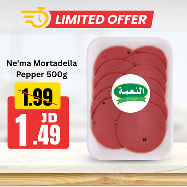 Ne'ma Mortadella Pepper 500g