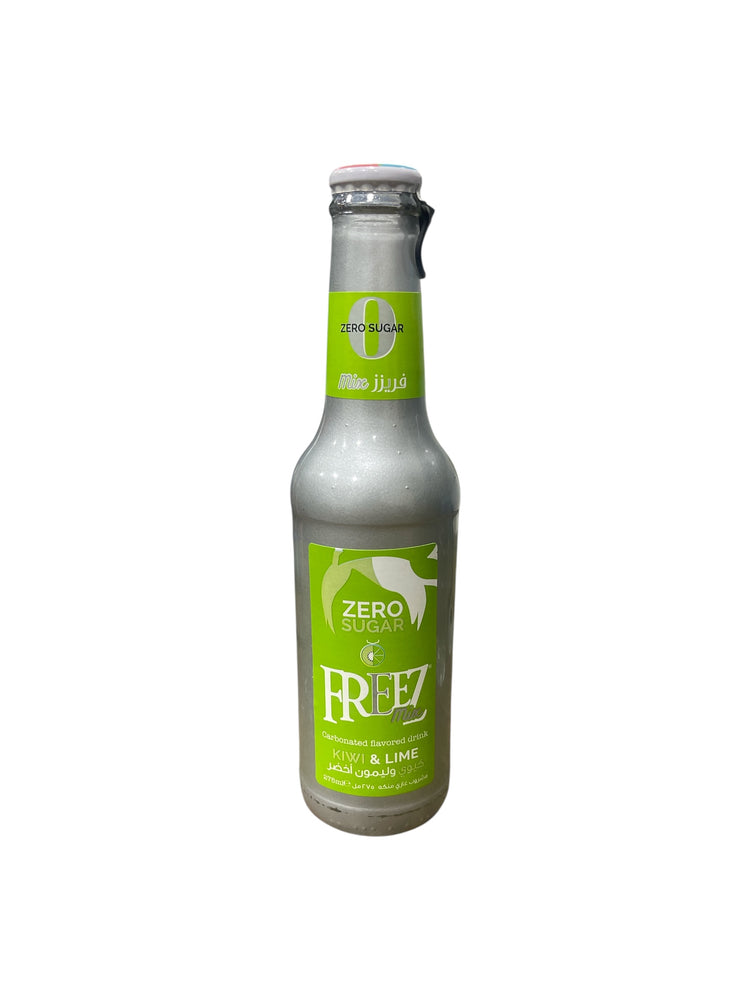 Freez Kiwi & Lime Carbonated Drink Zero Sugar 275 ml