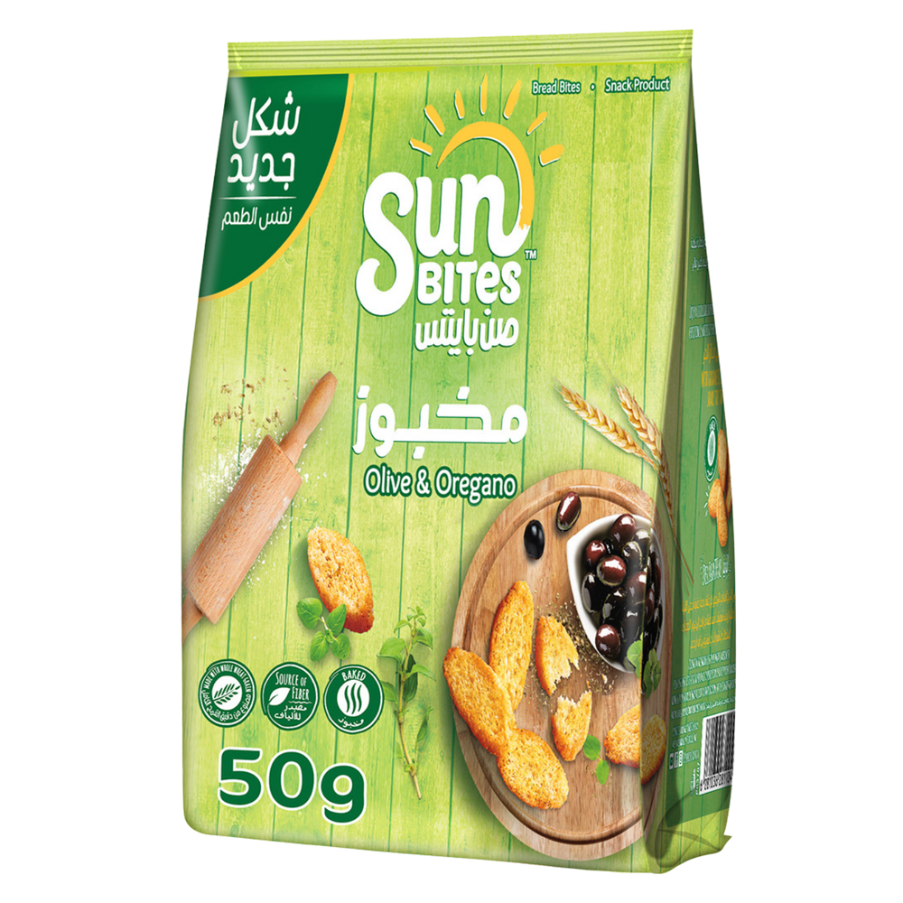 Sunbites olive&Oregano 50g