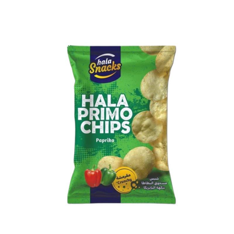 هلا شيبس بريمو بابريكا 20 غم