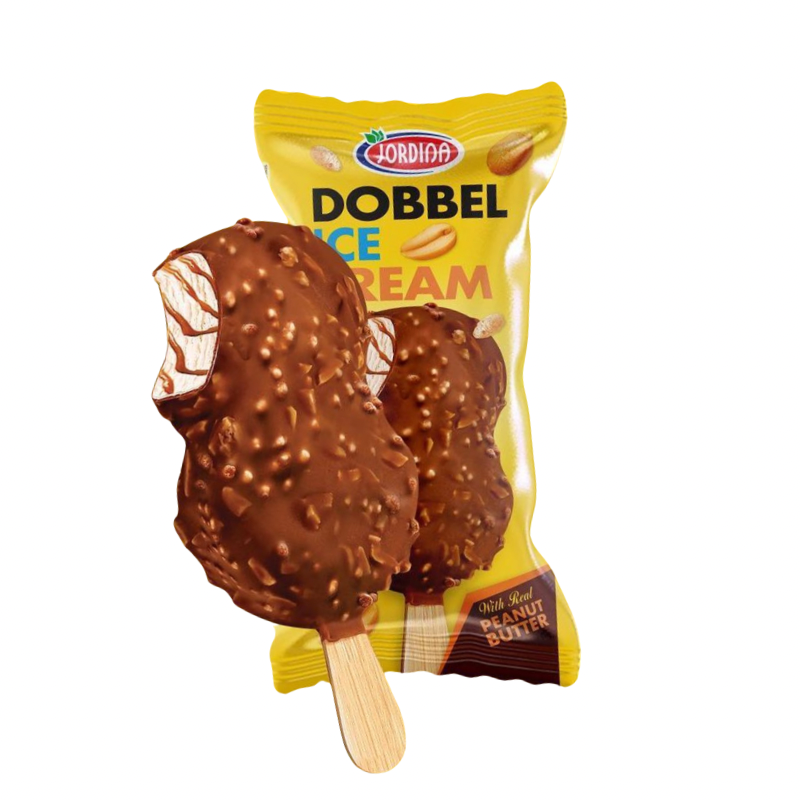 جوردينا دبل آيس كريم بزبدة الفول السوداني 65 جرام