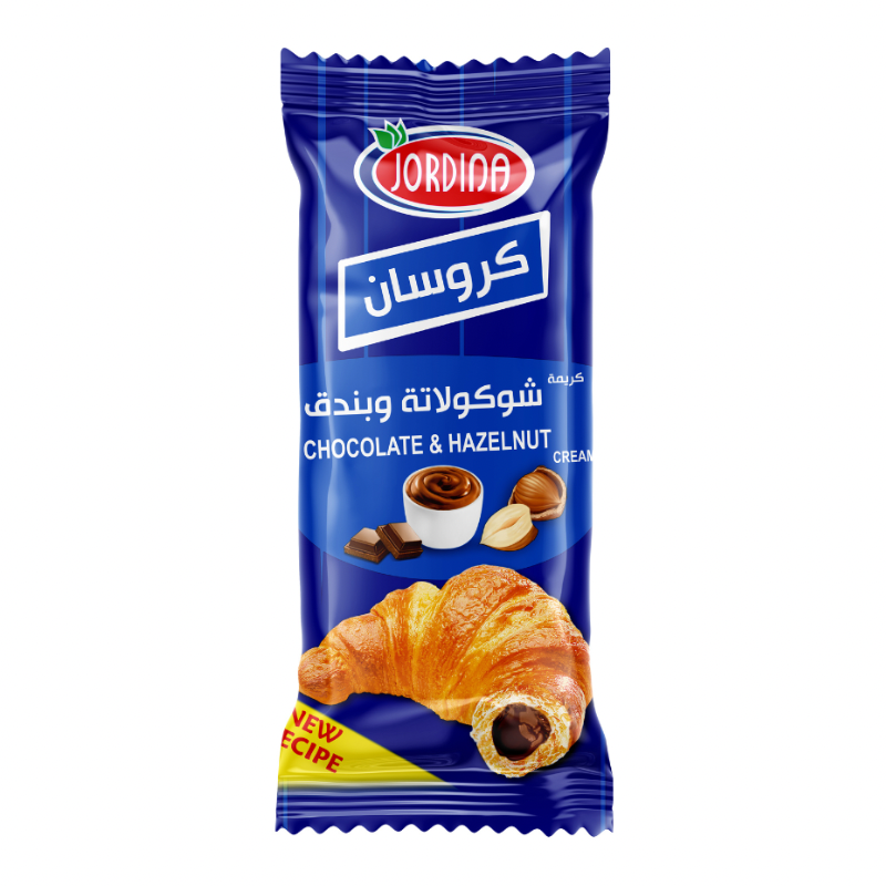 Jordina Chocolate & Hazelnut Cream Croissant 75g