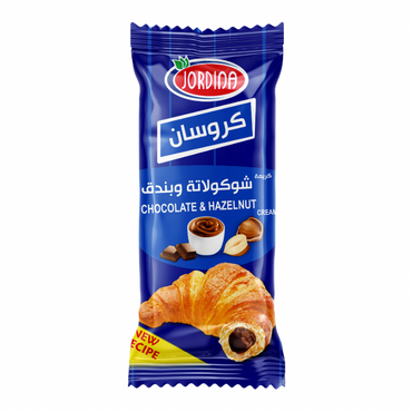 جوردينا كرواسون بالشوكولاتة وكريمة البندق 75 جم