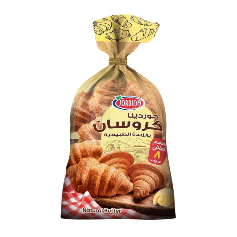 Jordina Croissant Natural Butter 8 Pieces
