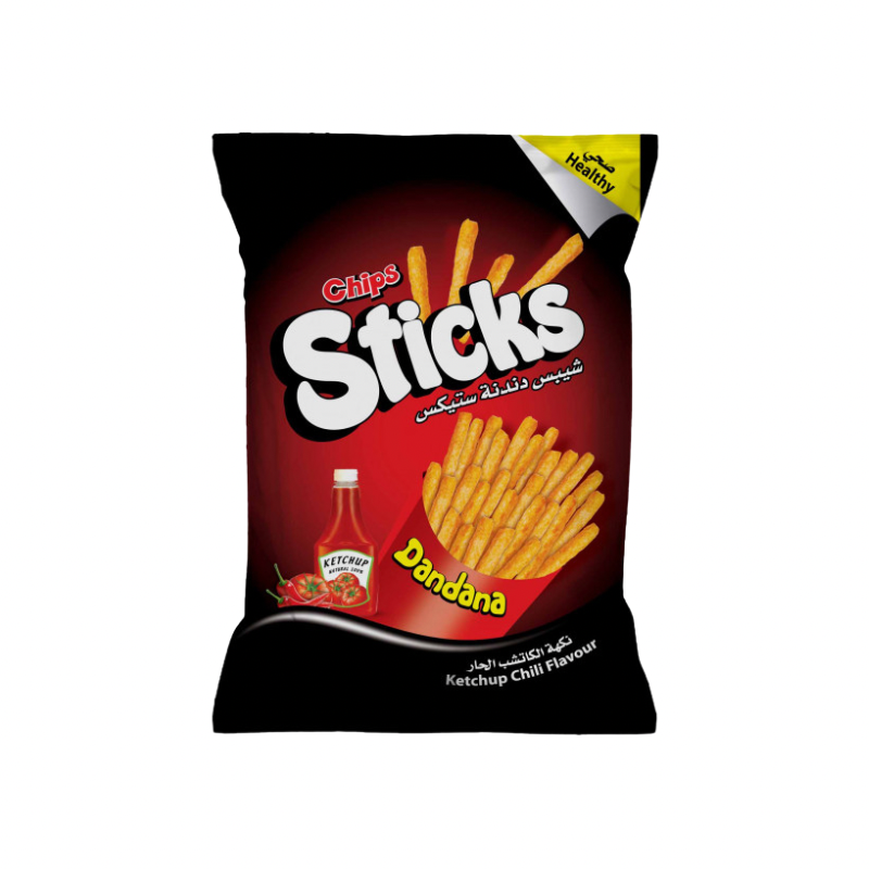 Dandana Chips Sticks Ketchup Chili 27g