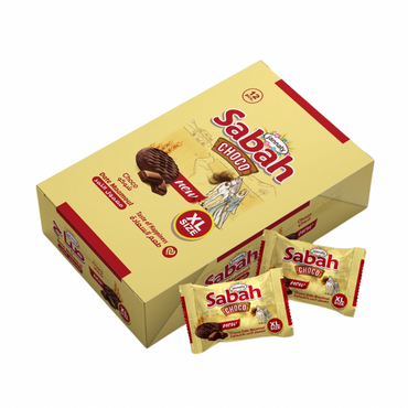 جنتي صباح معمول بالتمر شوكو  اكس لارج 12 قطعة