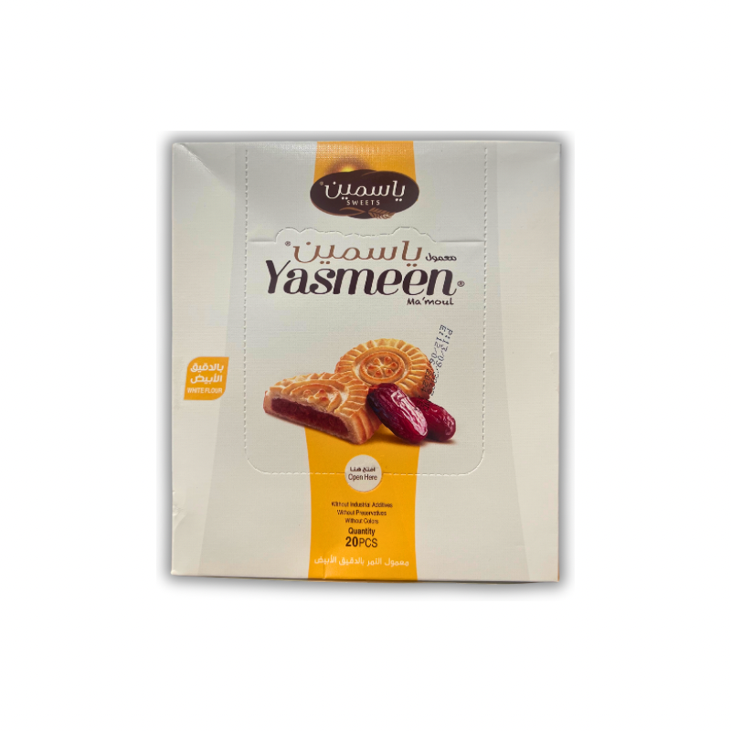 Yasmeen Ma'moul White Flavor 20Pcs