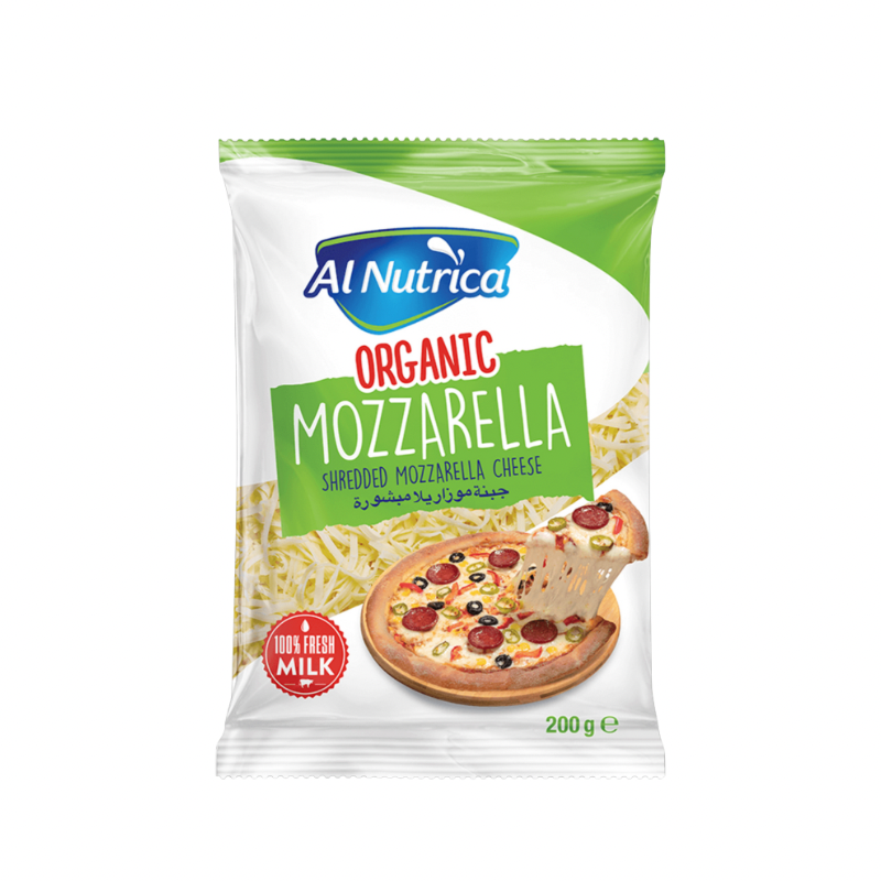 Al Nutrica Mozzarella Shredded Cheese 200g