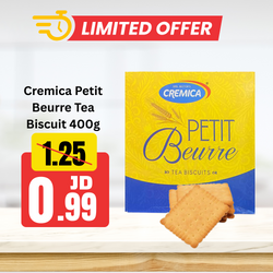Cremica Petit Beurre Tea Biscuit 400g