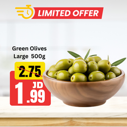 Green Olives Large  500g