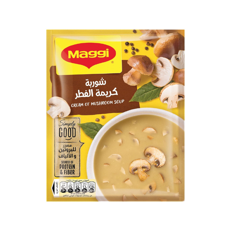 ماجي شوربة كريمة الفطر 68 غ.