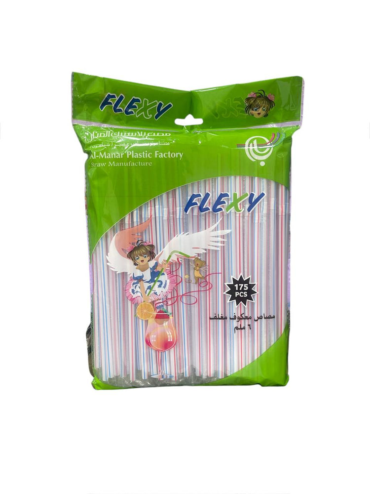 Flexy Straw Manufacture 175 Pcs
