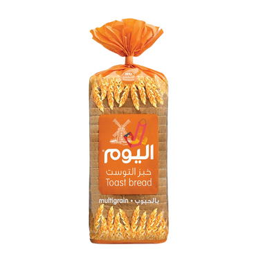 اليوم خبز توست متعدد الحبوب 600 جرام