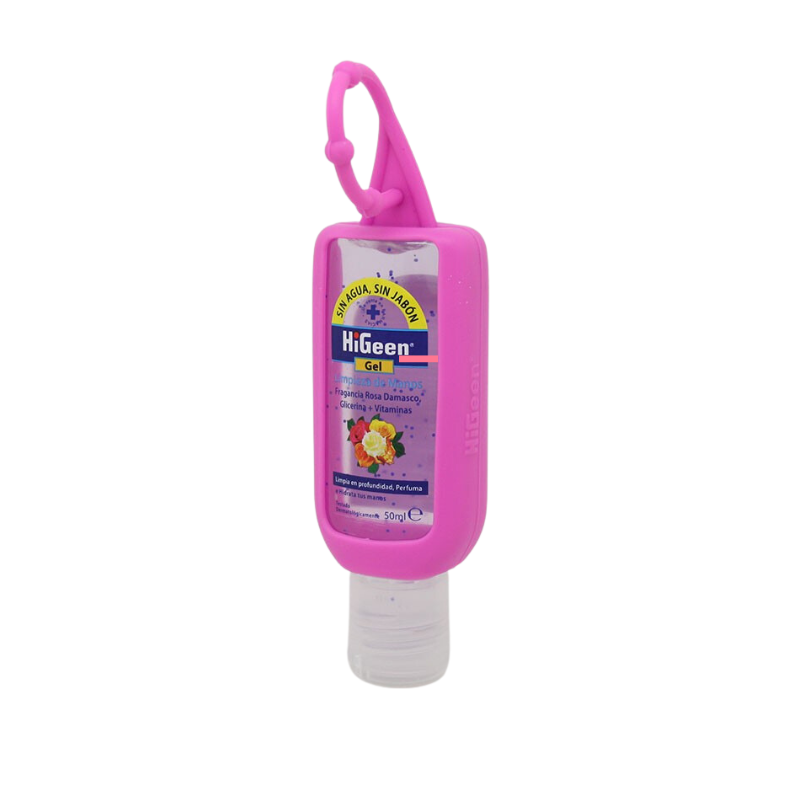HiGeen Hand Sanitizer Damask Rose 50g
