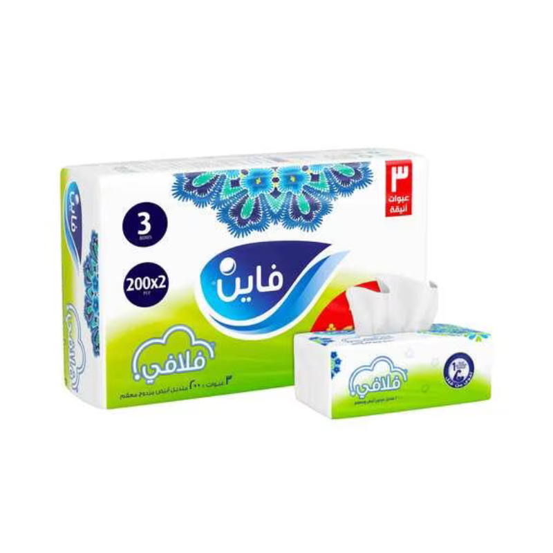 Fine Fluffy Tissues 200 x 3 Pcs