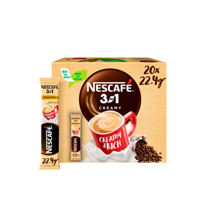 نسكافيه 3 في 1 لاتيه كريمي 24 باكيت
