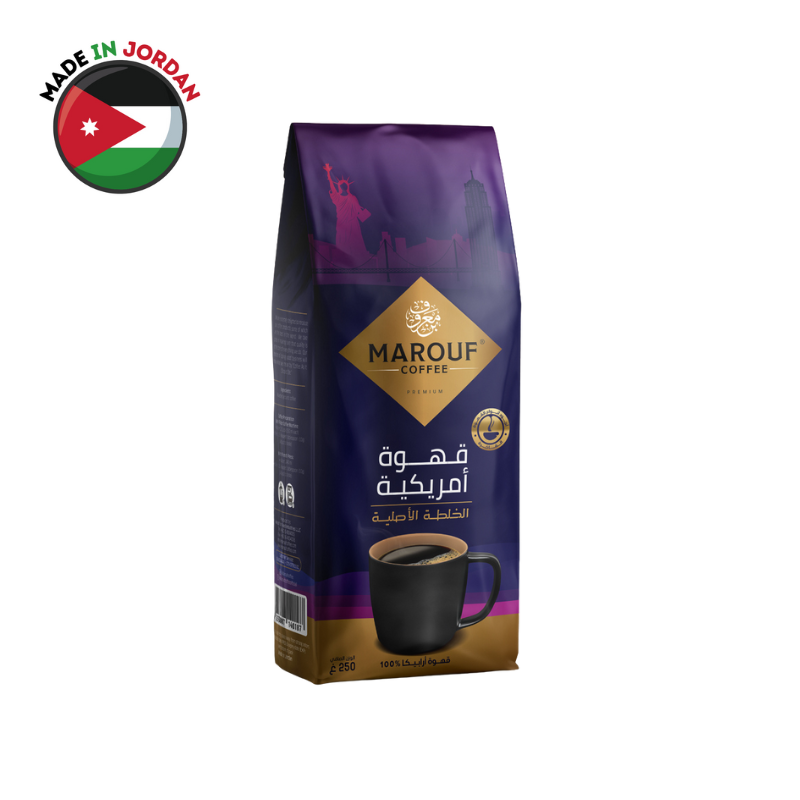 معروف قهوة أمريكية خلطة أصلية 250 جرام