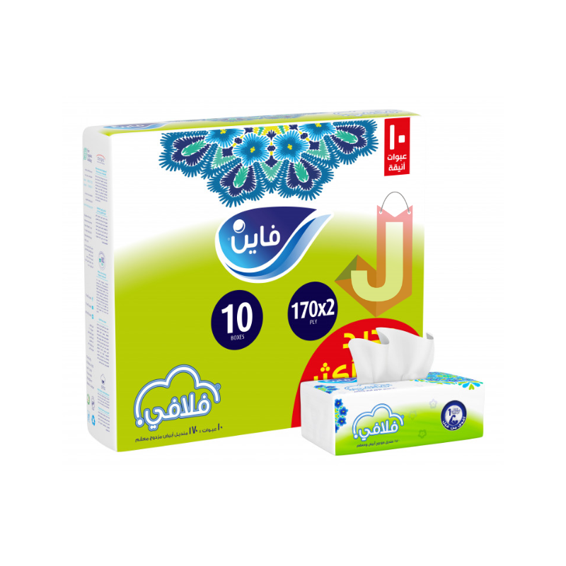 Fine Fluffy Tissues 170 x 10 Pcs
