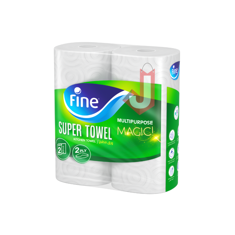 Fine kitchen Super Towel 2 Rolls