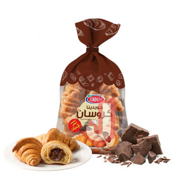 كرواسون جوردينا بحشوة الكاكاو والبندق 10 قطع