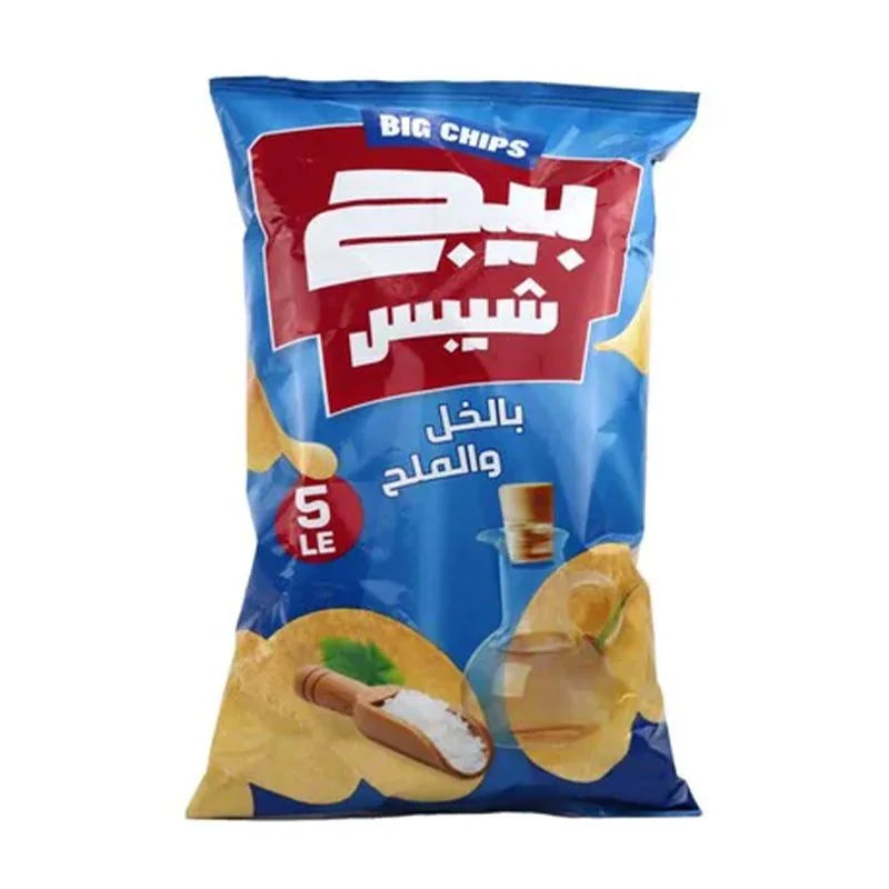 Big Chips Vinegar & Salt Potato Chips 80g