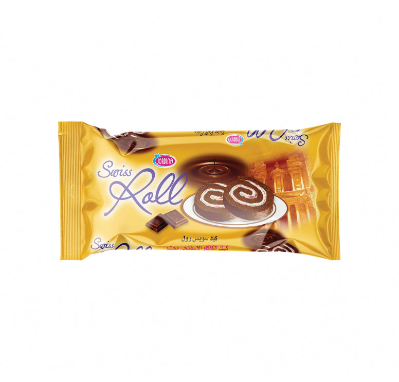 Jordina Swiss Roll Cake Chocolate 100g