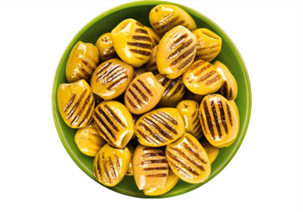 Grilled Green Olives With Oil 500g