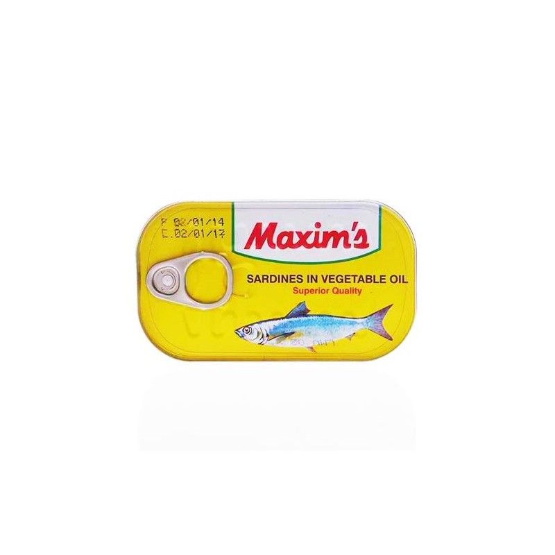 Sardines Maxim Vegetable oil 125g