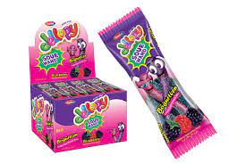Jellopy Sour Wand Candy Berry Assorted Chewing Marmalade 20g