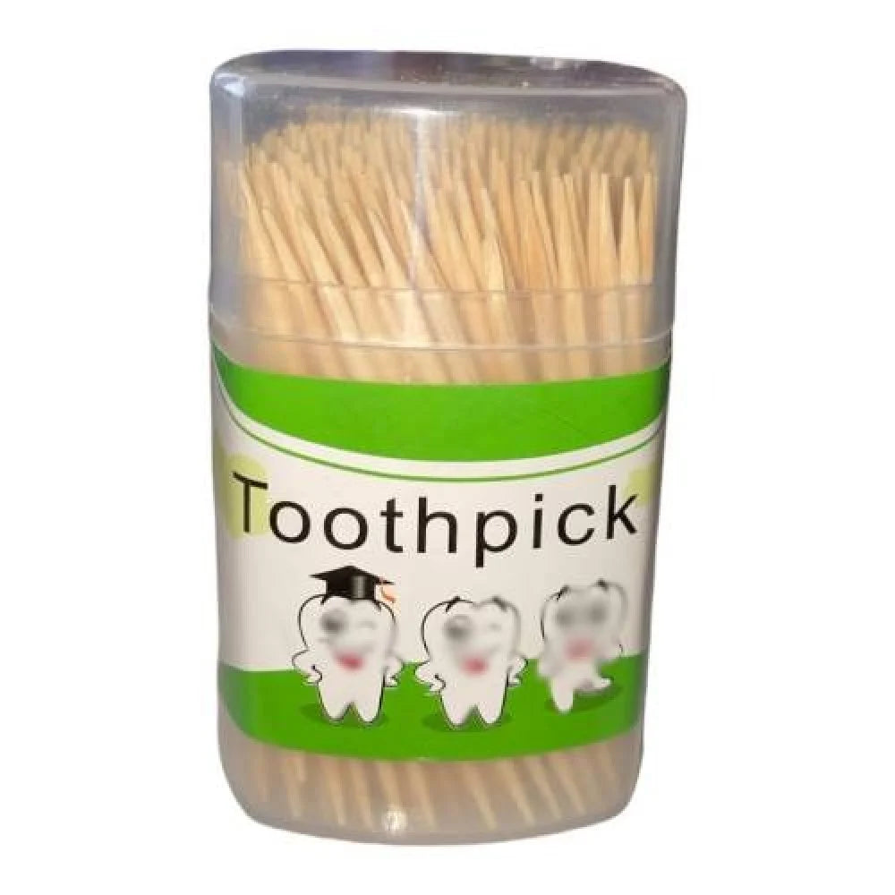 Bamboo Wooden Toothpicks Biodegradable Disposable Bamboo Toothpick In - Foto 9